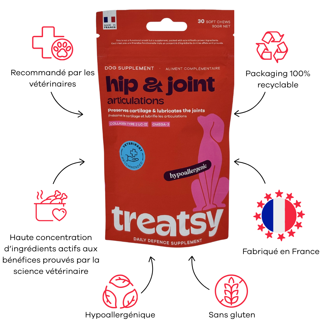 Treatsy "Daily Defence" Articulations (30 bouchées)