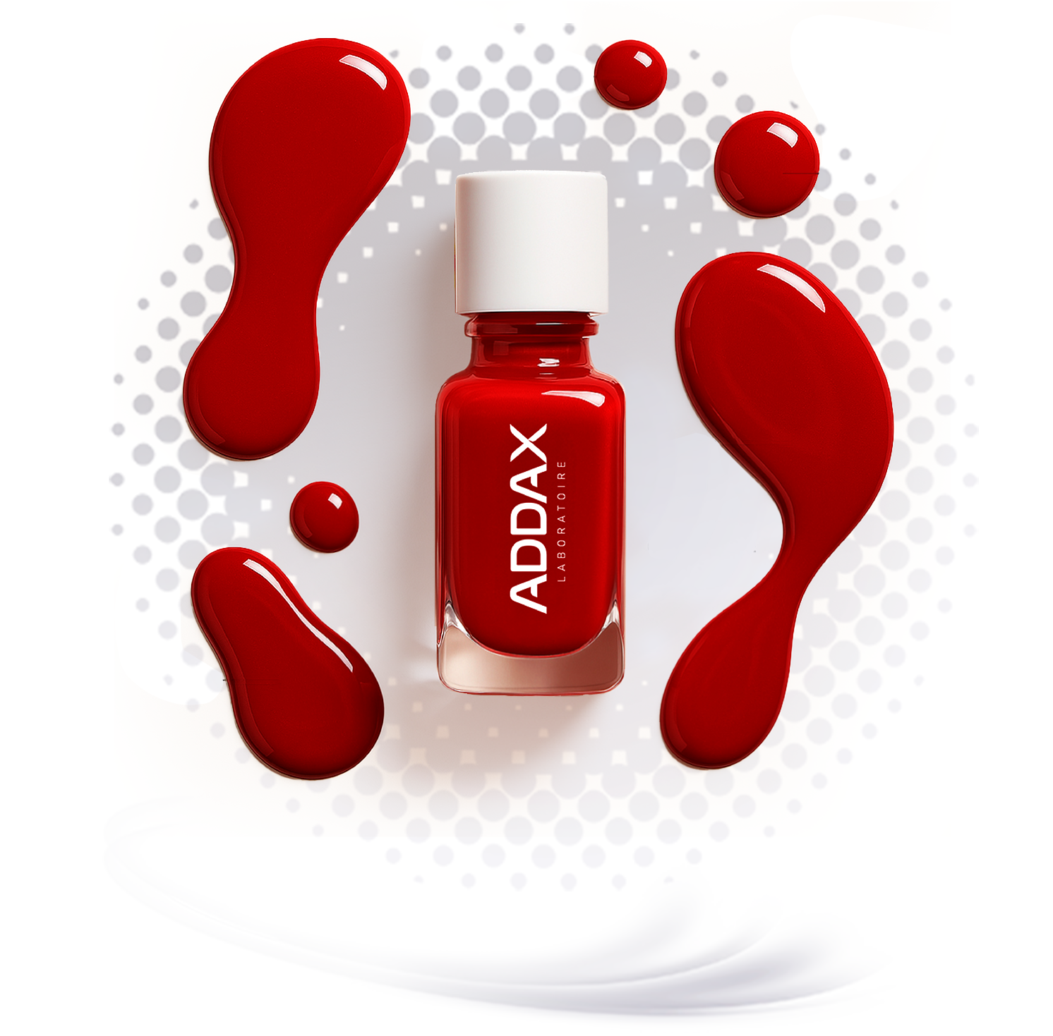 💅 AIRCOLOR® – Couleur Coquelicot-Vernis Soin Respirant pour Ongles Fragiles (11 ml)