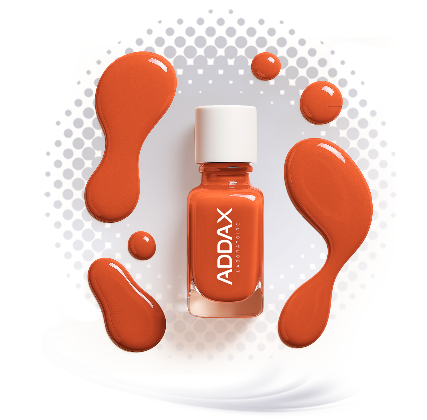 💅 AIRCOLOR® – Couleur Hibiscus-Vernis Soin Respirant pour Ongles Fragiles (11 ml)