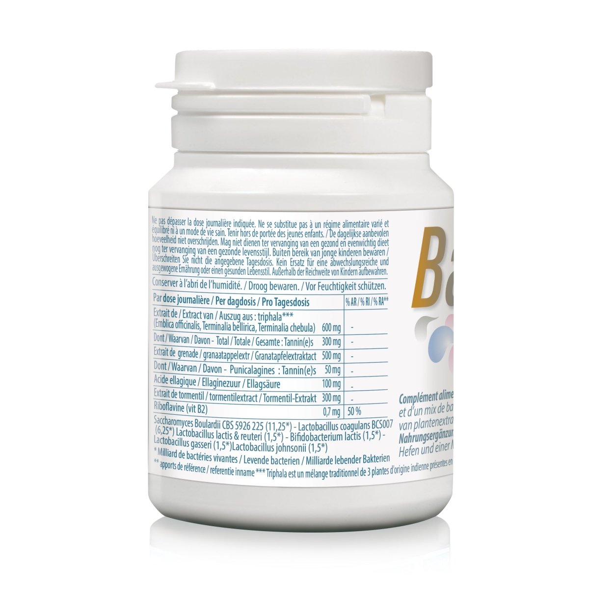 🌿 Bactyl - Complément Probiotique , pré - biotique +Tannate de gélatine 🌱✨ - 15 gélules - CBF Medical