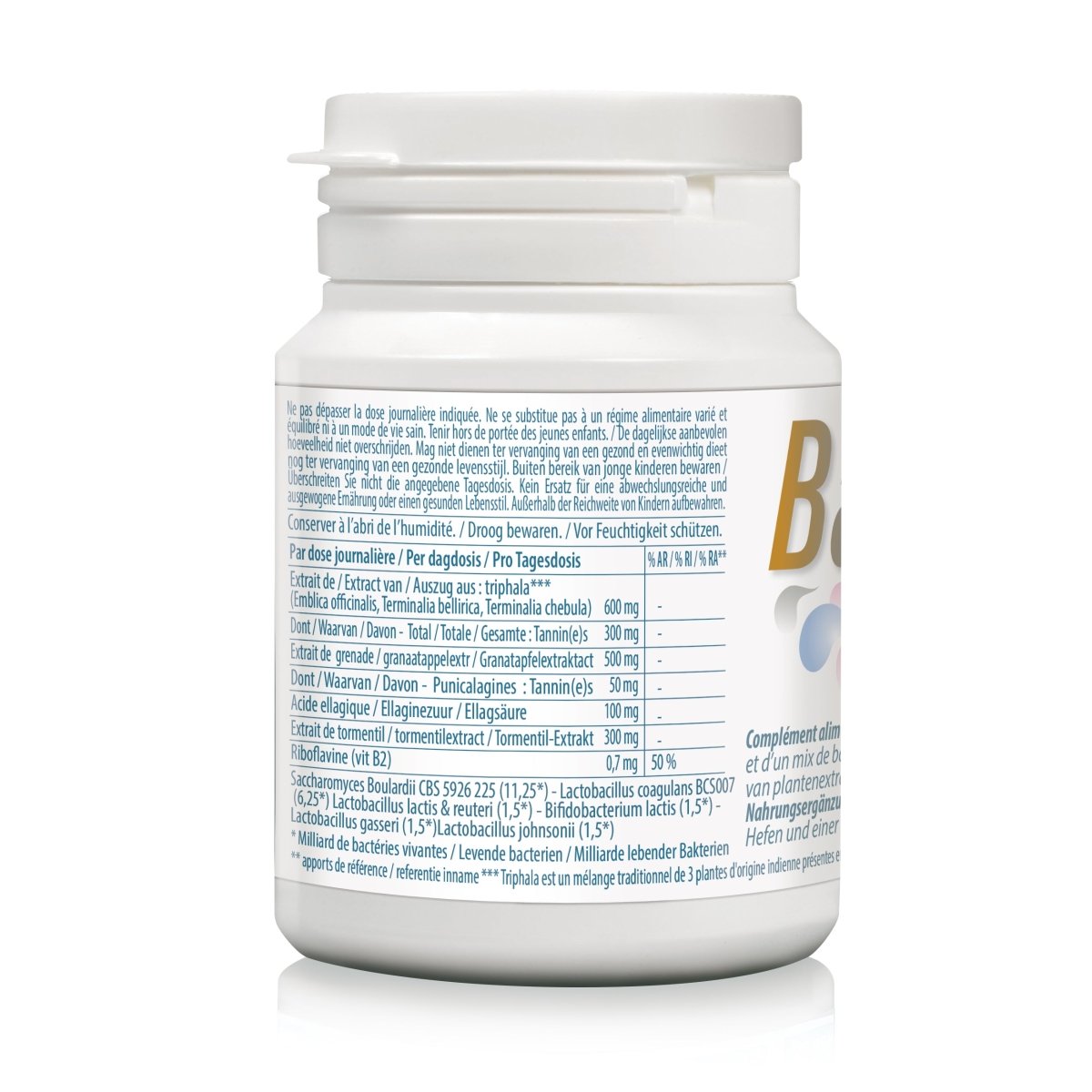 🌿 Bactyl - Complément Probiotique , pré - biotique +Tannate de gélatine 🌱✨ - 60 gélules - CBF Medical