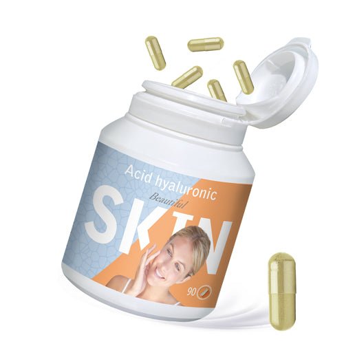💧 Beautiful Skin - Acide Hyaluronique - 90 Gélules 🌟 - CBF Medical