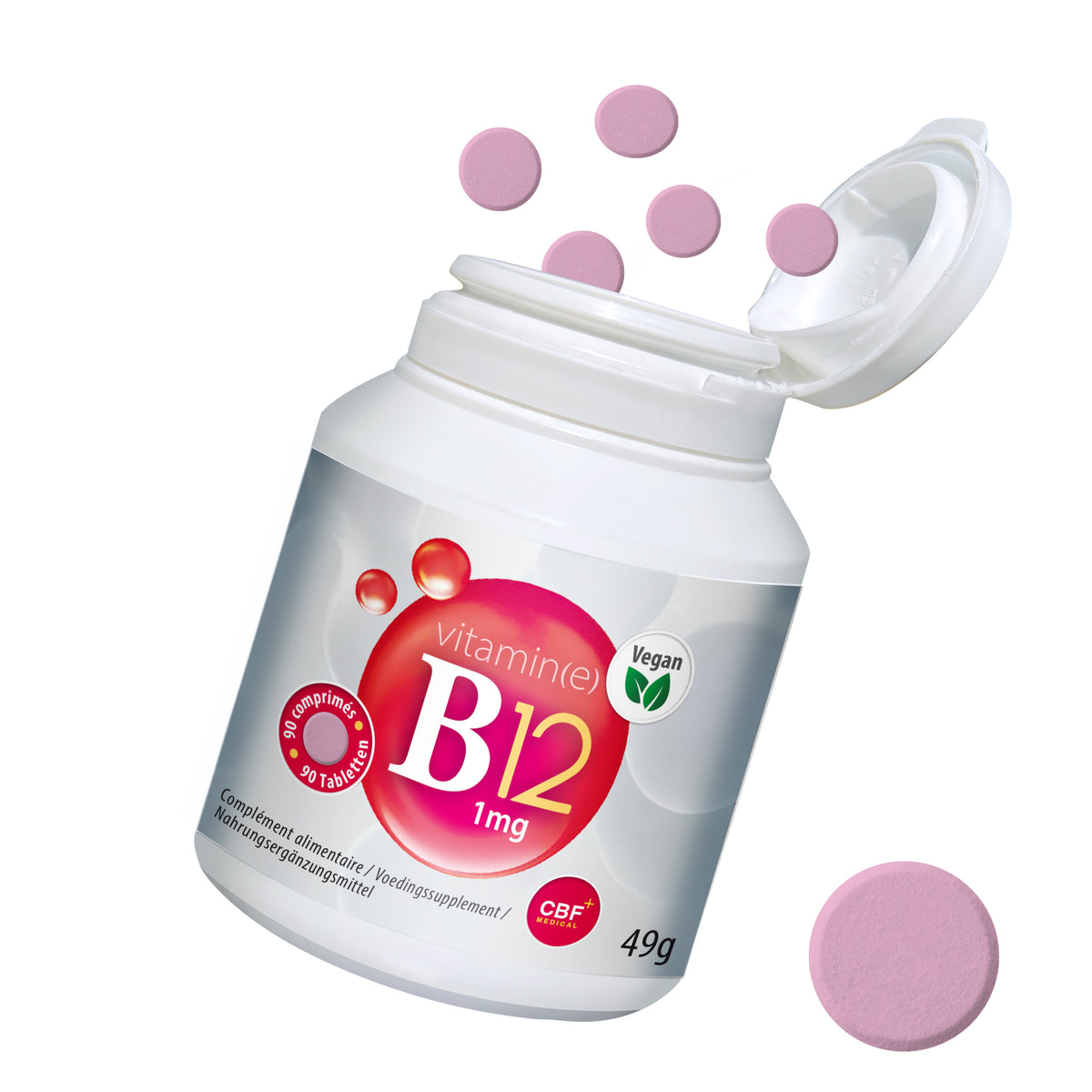 VITAMINE B12 CBF - 90 tabletten