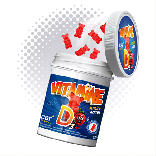 Vitamine D3 Beren - 150 Beren π Aardbeiensmaak π - 150 Beren