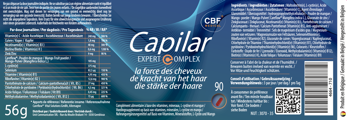 🌿 Capilar Expert Complex – Verbessern Sie Ihr Haar! ✨💇♀️