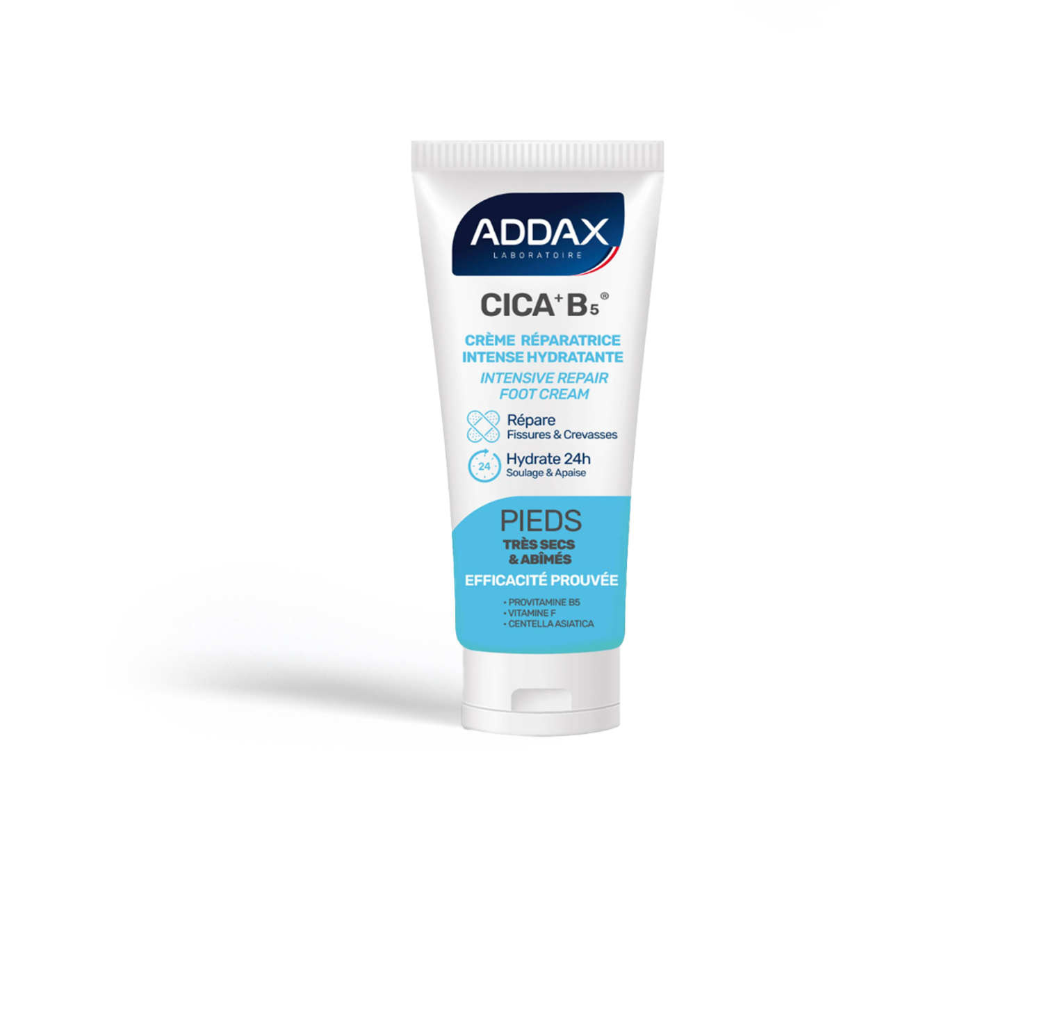 🦶🛡️🧴 CICA + B5® – Crème Réparatrice Intense Pieds (50 ml)
