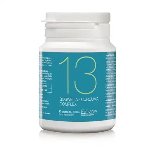 🌿 Eubage 13 Curcuma Complex - Pour un confort optimal ✨ - 90 gélules - CBF Medical