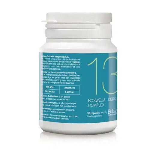 🌿 Eubage 13 Curcuma Complex - Pour un confort optimal ✨ - 90 gélules - CBF Medical