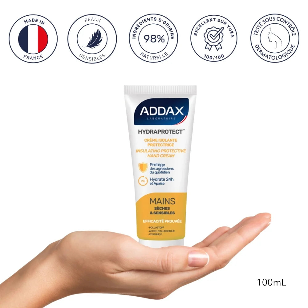 ✋🛡️ HYDRAPROTECT® – Crème Isolante Protectrice Mains (100 ml)