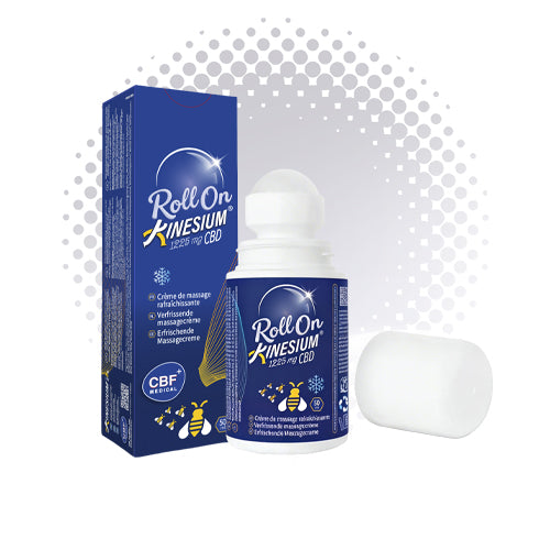 ❄️ Roll On / Kinesium® Effet froid - Crème de Massage (50 ml) 🌿