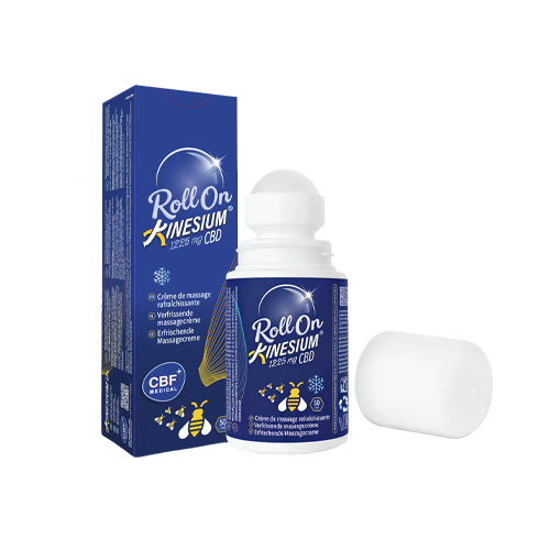 ❄️ Roll On / Kinesium® Effet froid - Crème de Massage (50 ml) 🌿