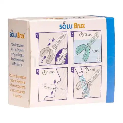 😴 Solu Brux - Gouttière Ajustable Contre le Bruxisme 💤 - CBF Medical