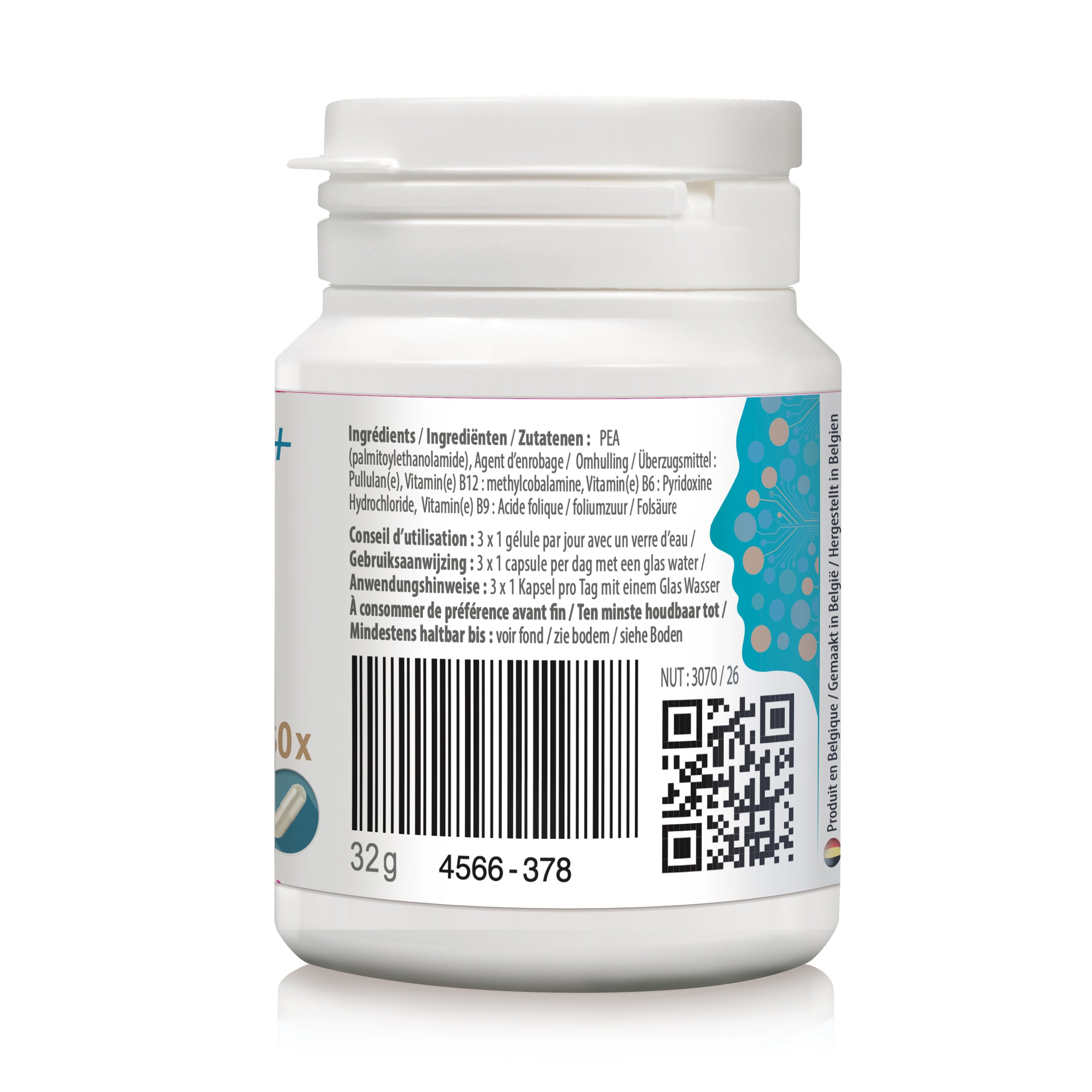 🌿 PEA - Complément Alimentaire à base de PEA ✨ - 60 Gélules