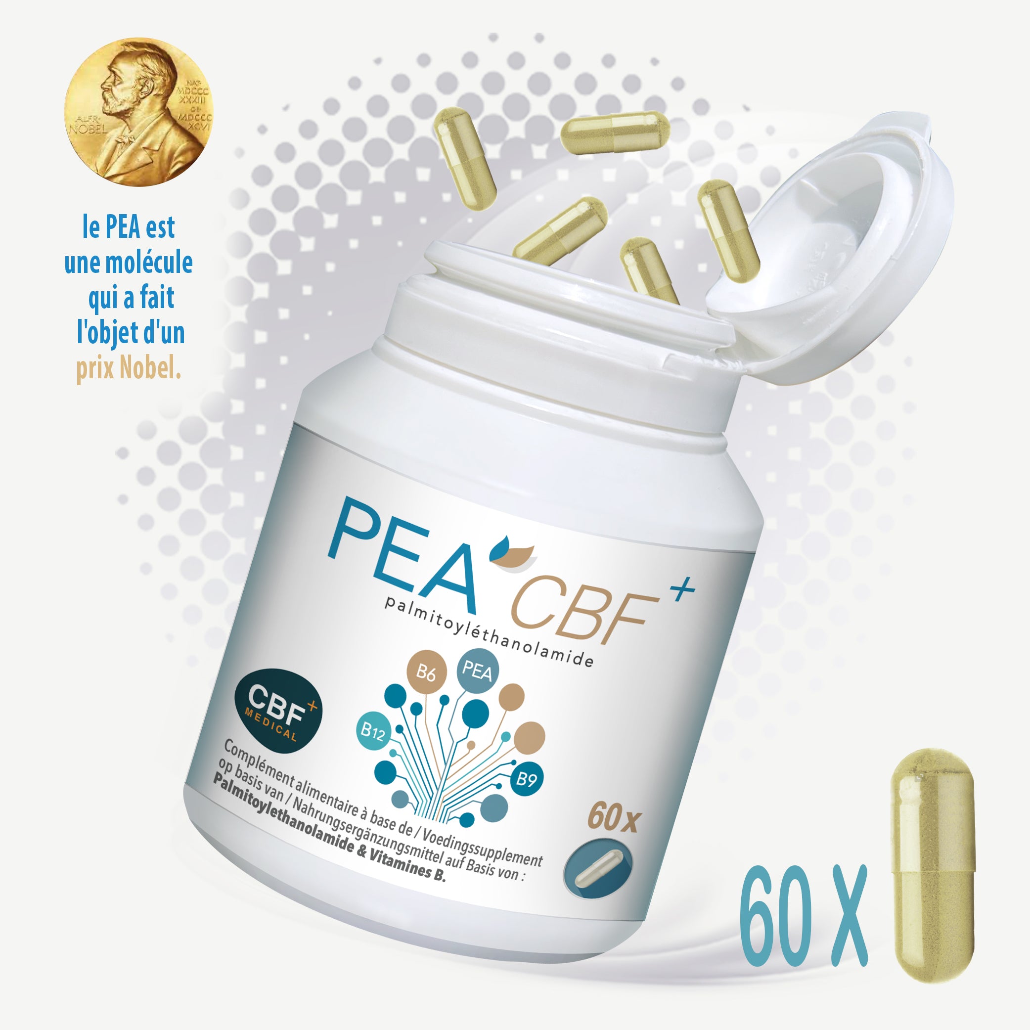 🌿 PEA - Complément Alimentaire à base de PEA ✨ - 60 Gélules