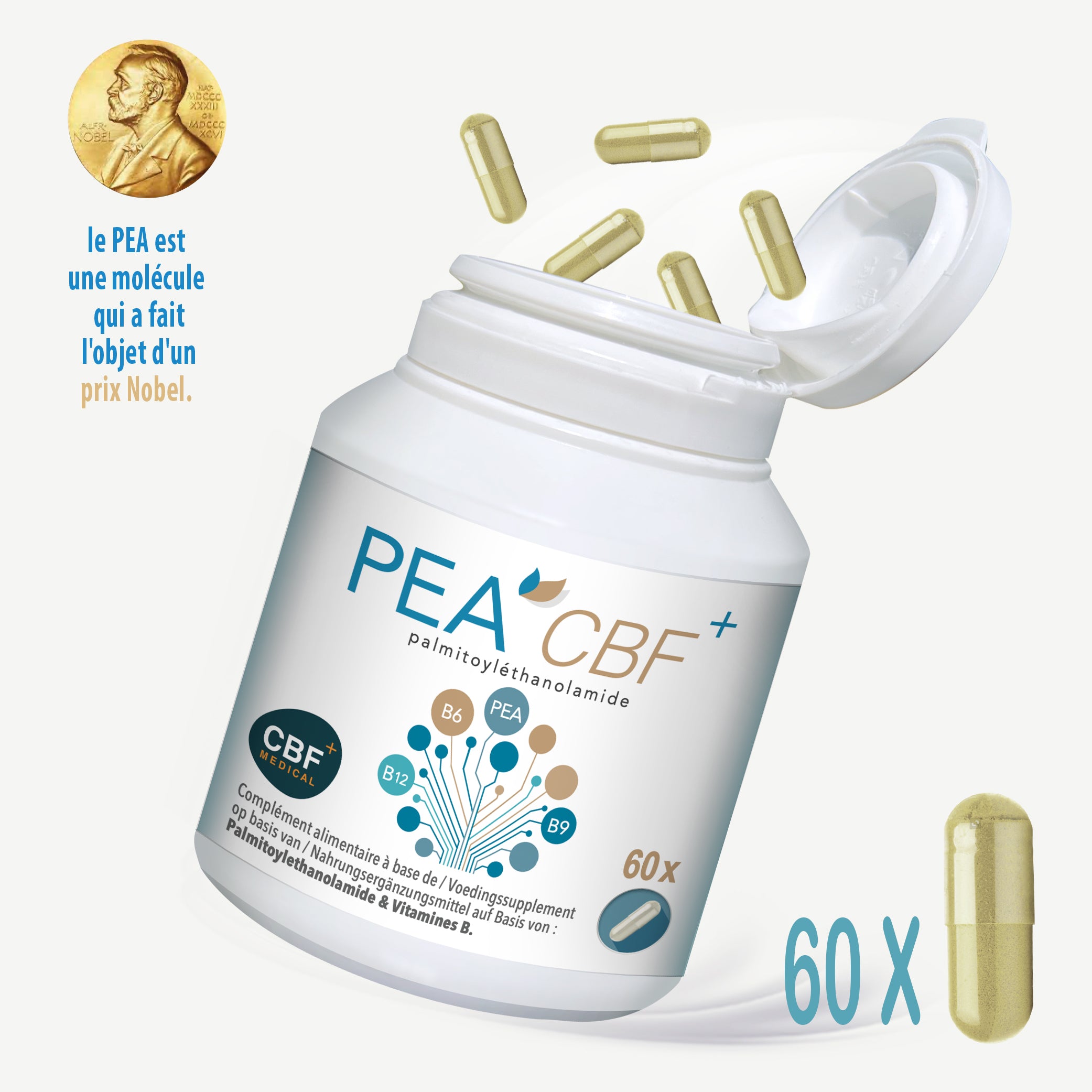 🌿 PEA - Complément Alimentaire à base de PEA ✨ - 60 Gélules