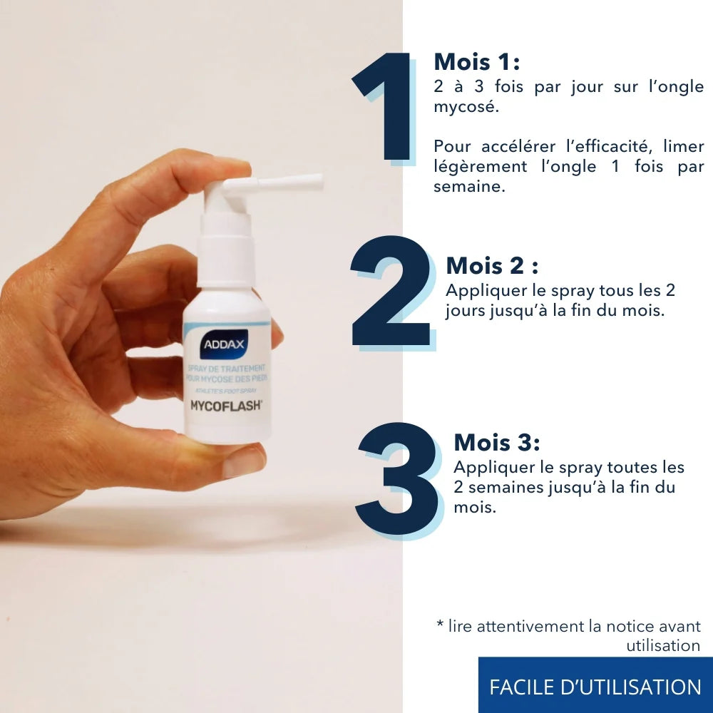 🦶💨 MYCOFLASH® – Spray SPRAY ANTIFONGIQUE POUR LE PIED D'ATHLÈTE (25 ml)