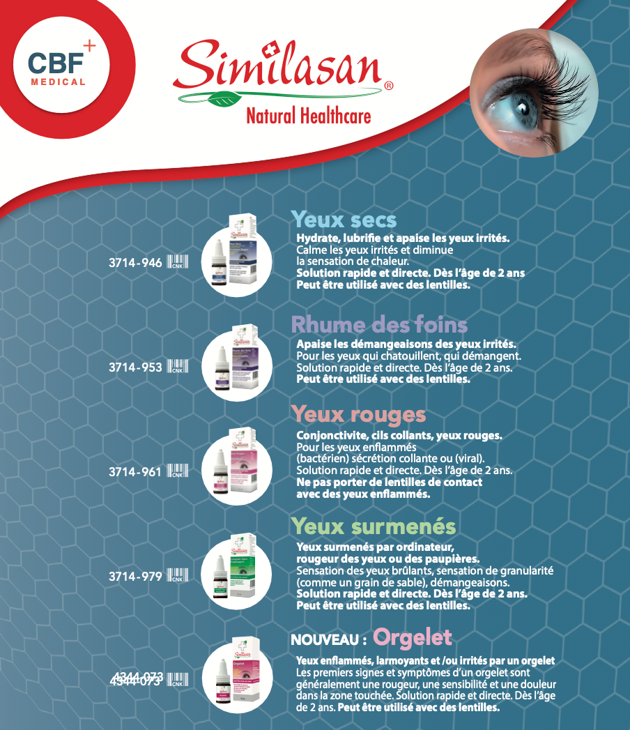 👶 Similasan - Lingettes Ophtalmiques pour Bébés et Enfants 🌿✨