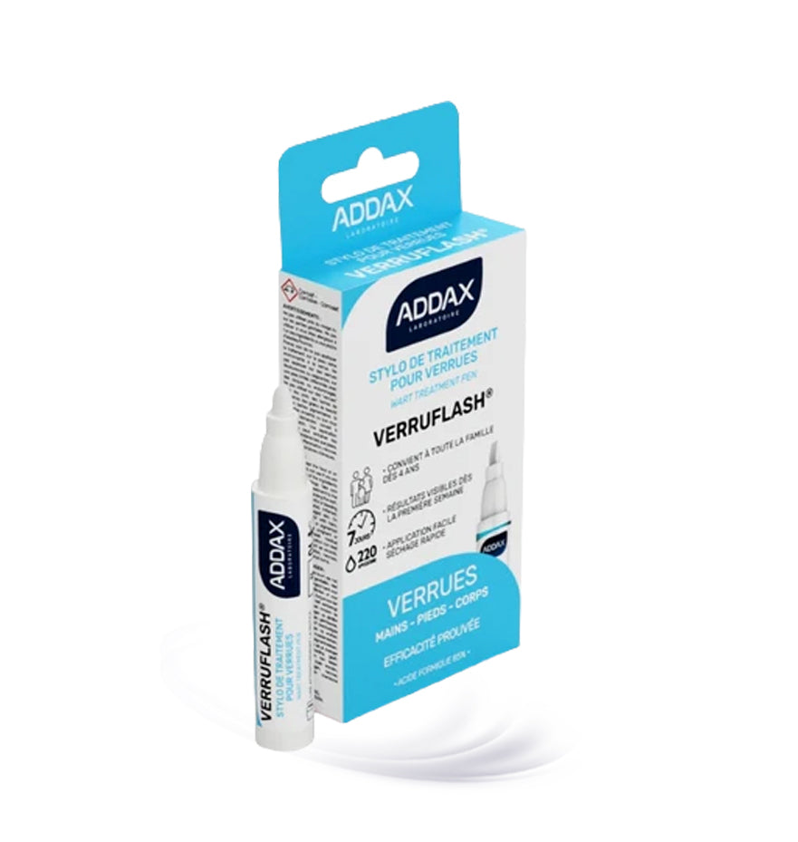 ✋🦶 VERRUFLASH® – Stylo de traitement des verrues mains, pieds et corps