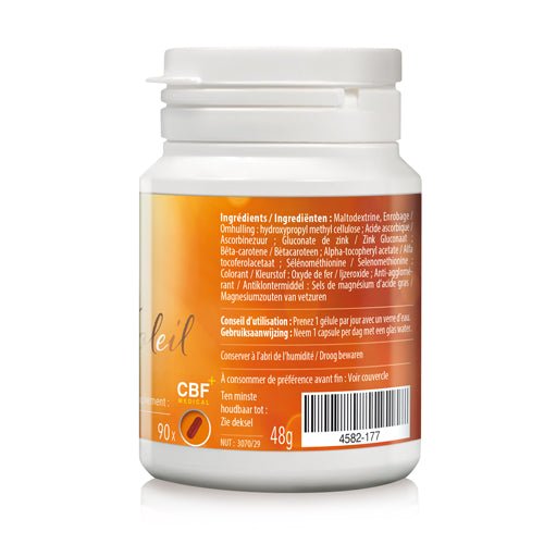 🌞 Beauté Soleil - Sublimez votre peau et vos cheveux 🌟 - 90 gélules - CBF Medical
