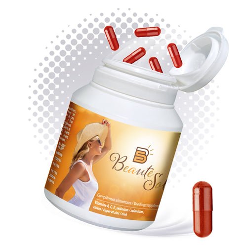 🌞 Beauté Soleil - Sublimez votre peau et vos cheveux 🌟 - 90 gélules - CBF Medical