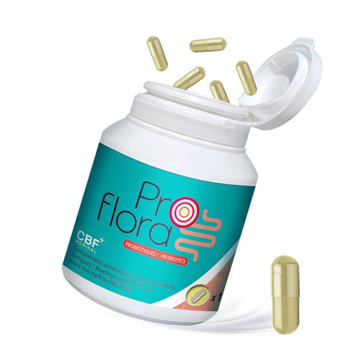 🌿 Proflora - Complément Probiotique 🌱✨ - 120 gélules - CBF Medical