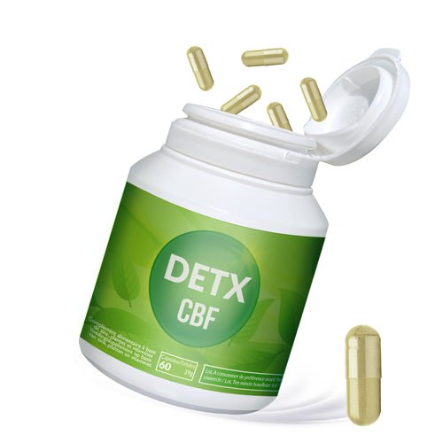 🌿 DETX - Libérez votre corps des toxines ✨ - 60 Gélules - CBF Medical