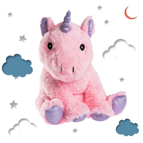 Peluche bouillotte - Licorne rose - CBF Medical