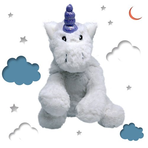 Peluche bouillotte - Licorne blanche - CBF Medical
