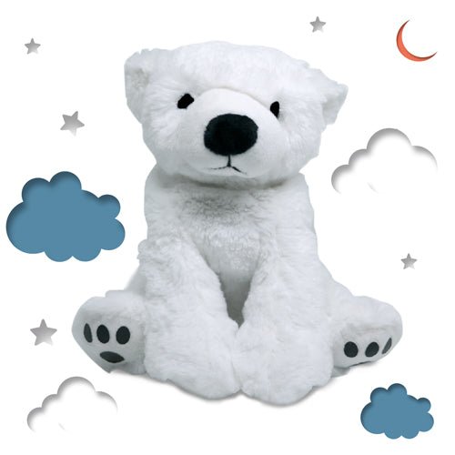 Peluche bouillotte - Ours polaire - CBF Medical