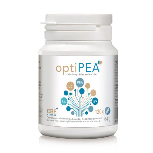 🌿 OptiPEA - Complément Alimentaire à base de PEA ✨ - 120 Gélules - CBF Medical