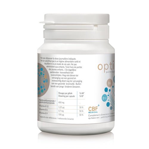🌿 OptiPEA - Complément Alimentaire à base de PEA ✨ - 120 Gélules - CBF Medical