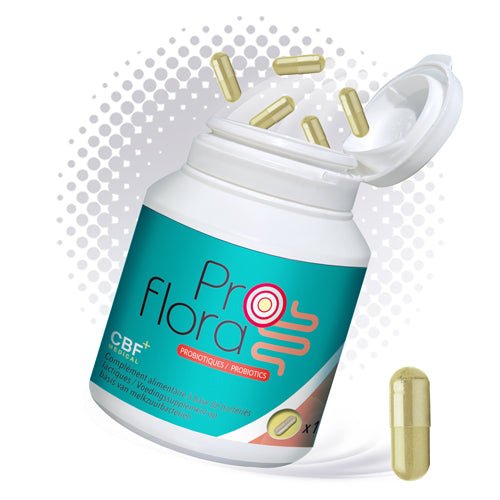 🌿 Proflora - Complément Probiotique 🌱✨ - 120 gélules - CBF Medical