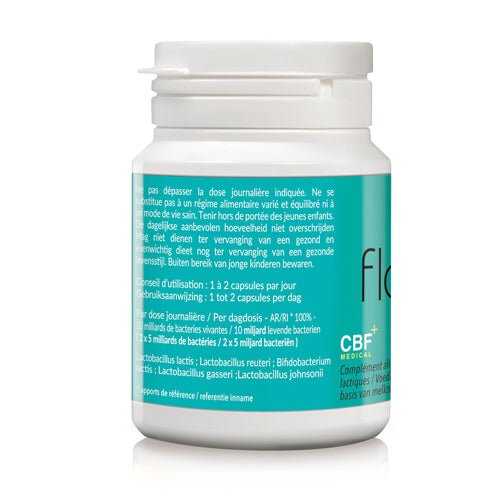 🌿 Proflora - Complément Probiotique 🌱✨ - 120 gélules - CBF Medical