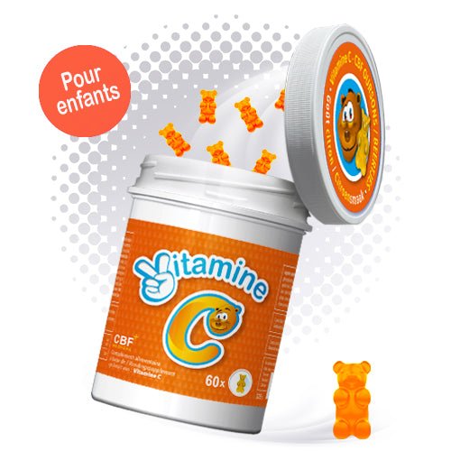๐ Vitamine C - 60 Oursons pour Enfant ๐ป๐ - CBF Medical
