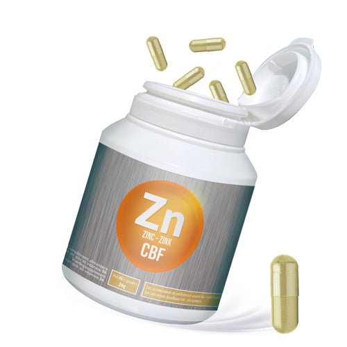💊 Zinc - 60 Gélules 🌿 - CBF Medical