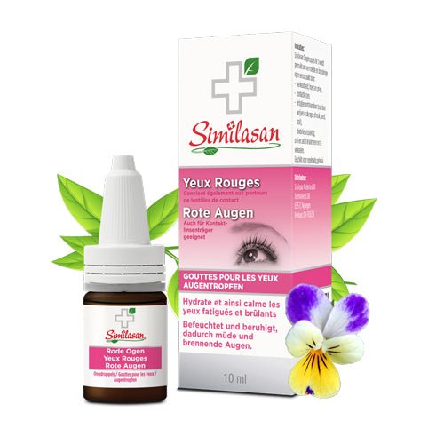 👁️ Similasan - Gouttes Ophtalmiques pour Yeux Rouges 🌿✨ - CBF Medical