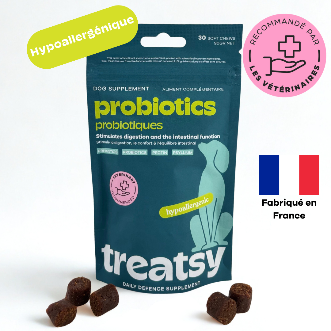 Treatsy "Daily Defence" Probiotiques (30 bouchées)