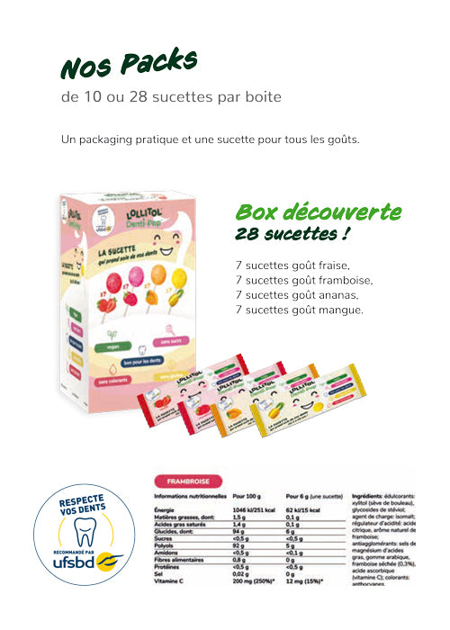 
                  
                    Charger l&amp;#39;image dans la galerie, 🍭 Lollitol - 28 Sucettes SANS SUCRES 🦷✨
                  
                