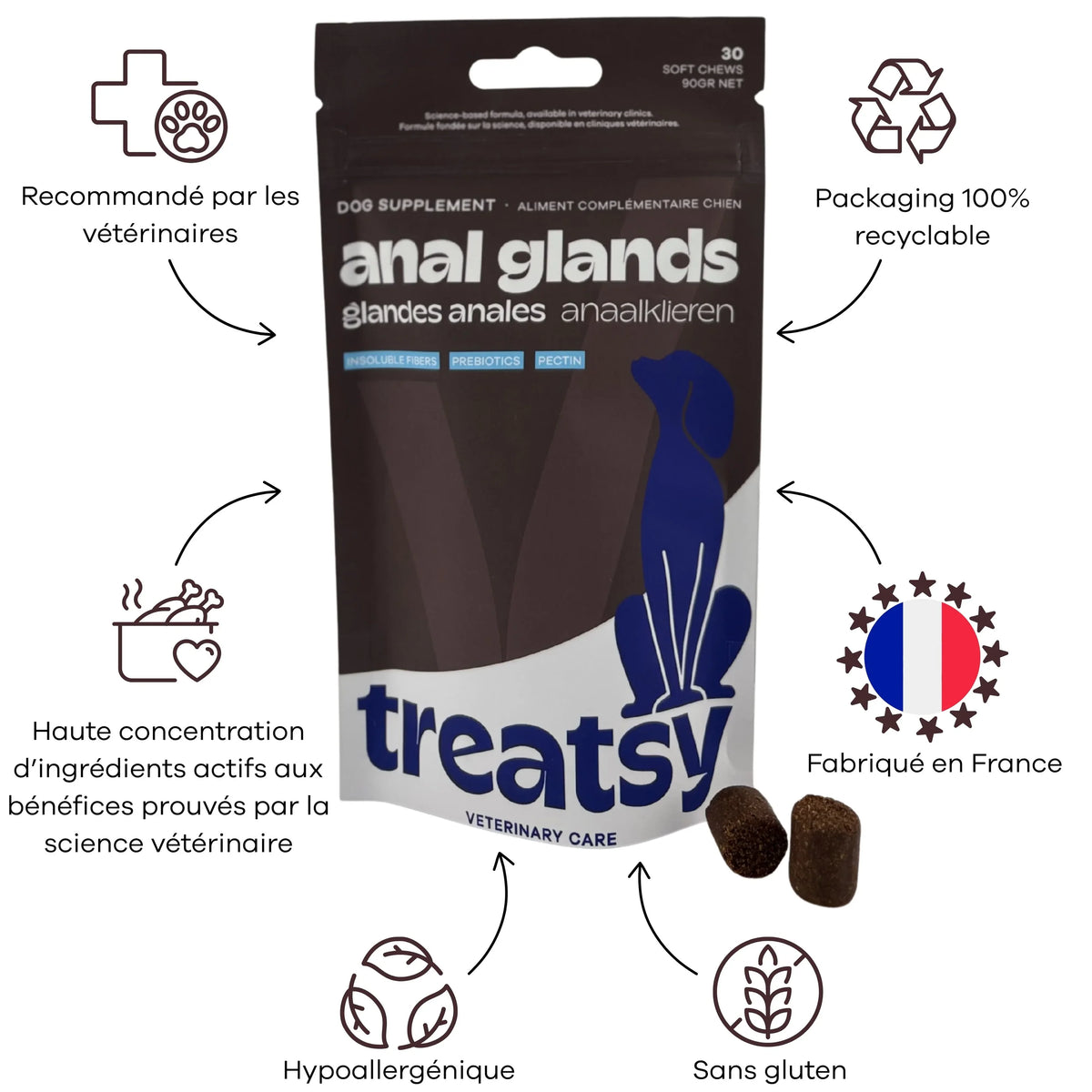 🐶 Veterinary care - Chien - Glandes anales