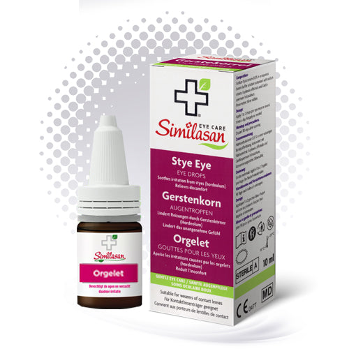 👁️ Similasan - Gouttes Ophtalmiques Orgelets 🌿✨ – Enrichies à l’acide hyaluronique