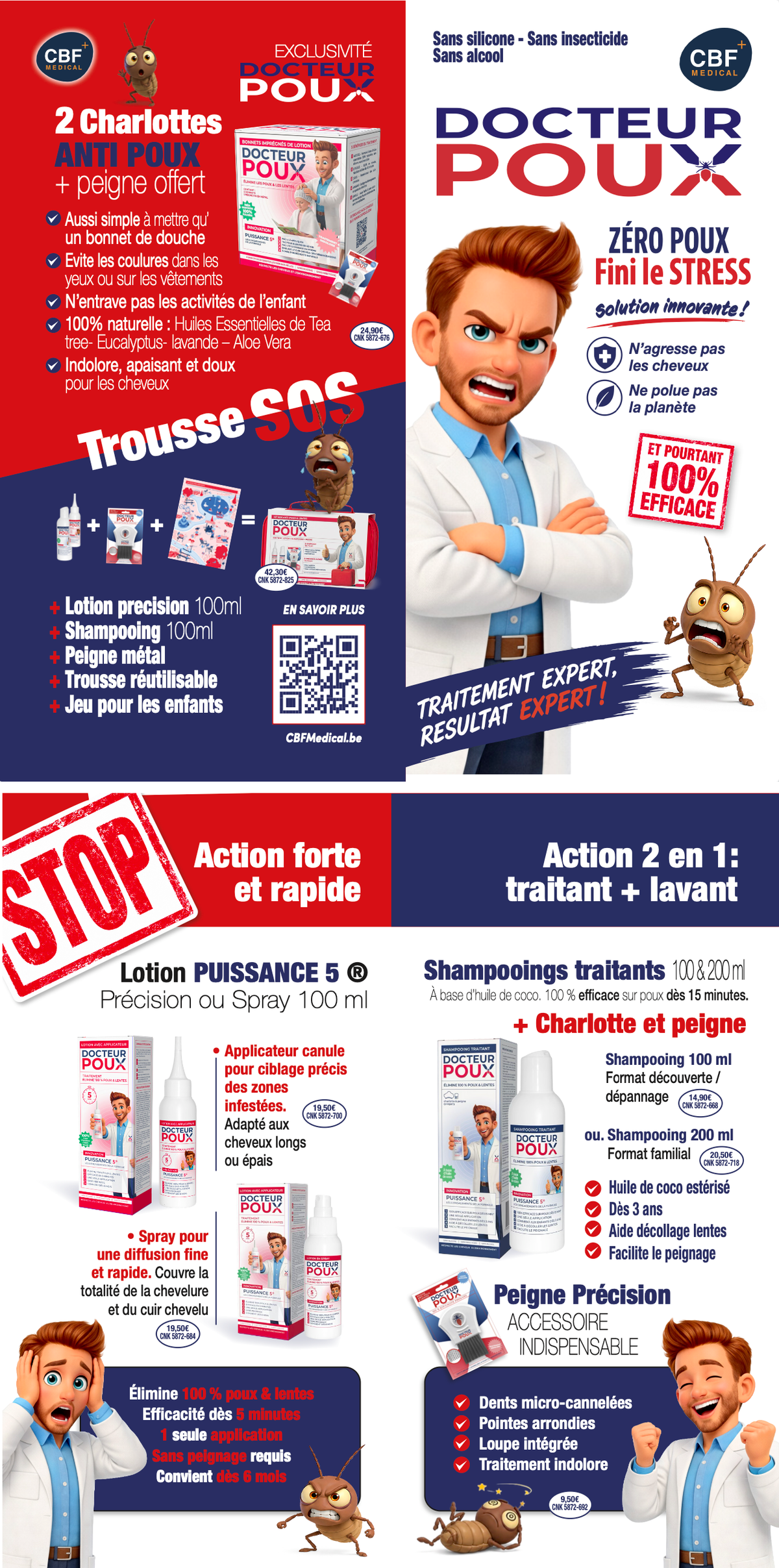 👜 Trousse SOS Poux – Docteur Poux