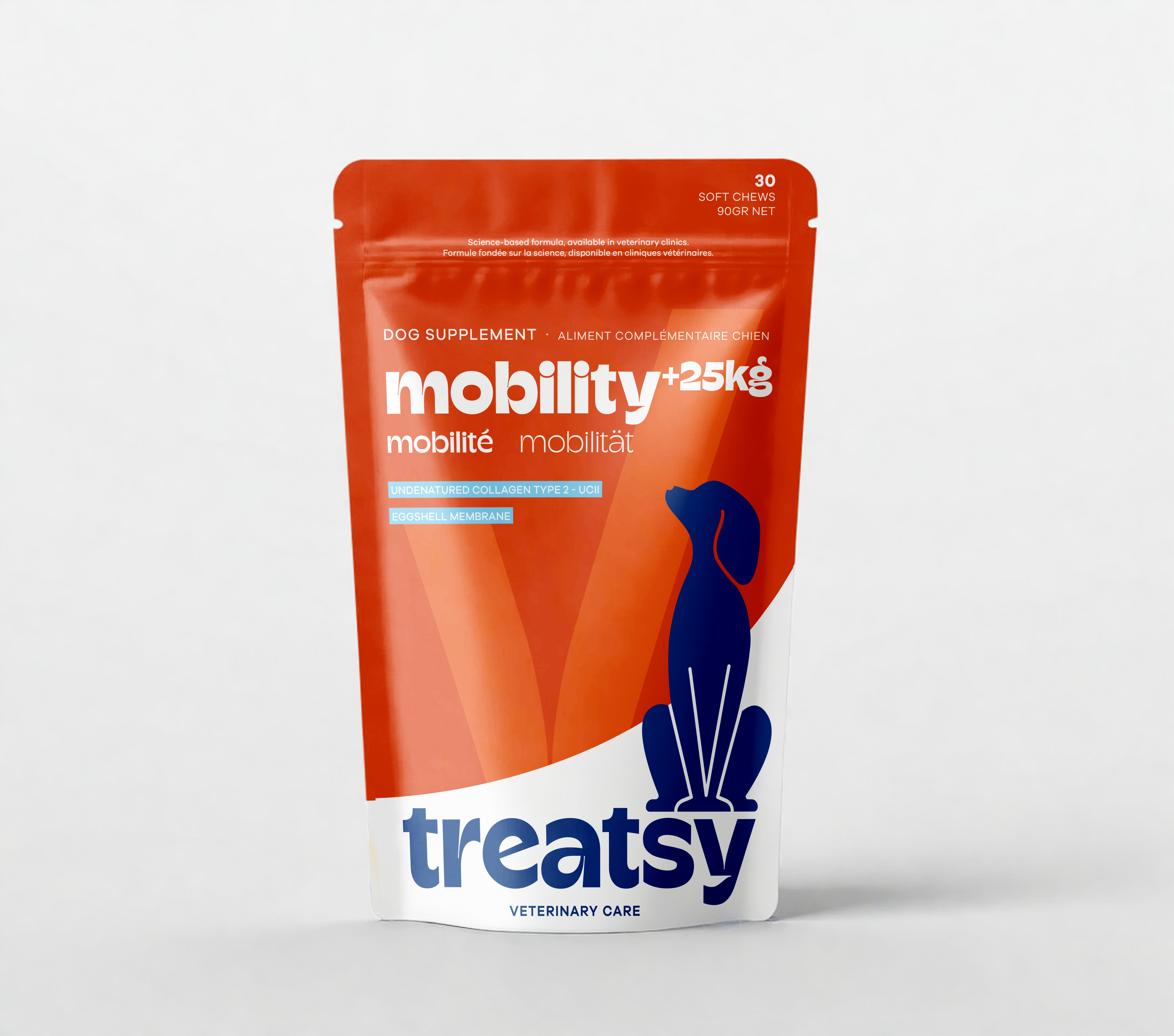 🐕 Treatsy Mobility – Schmackhafte Nahrungsergänzungsmittel für aktive oder ältere Hunde 🦴💪