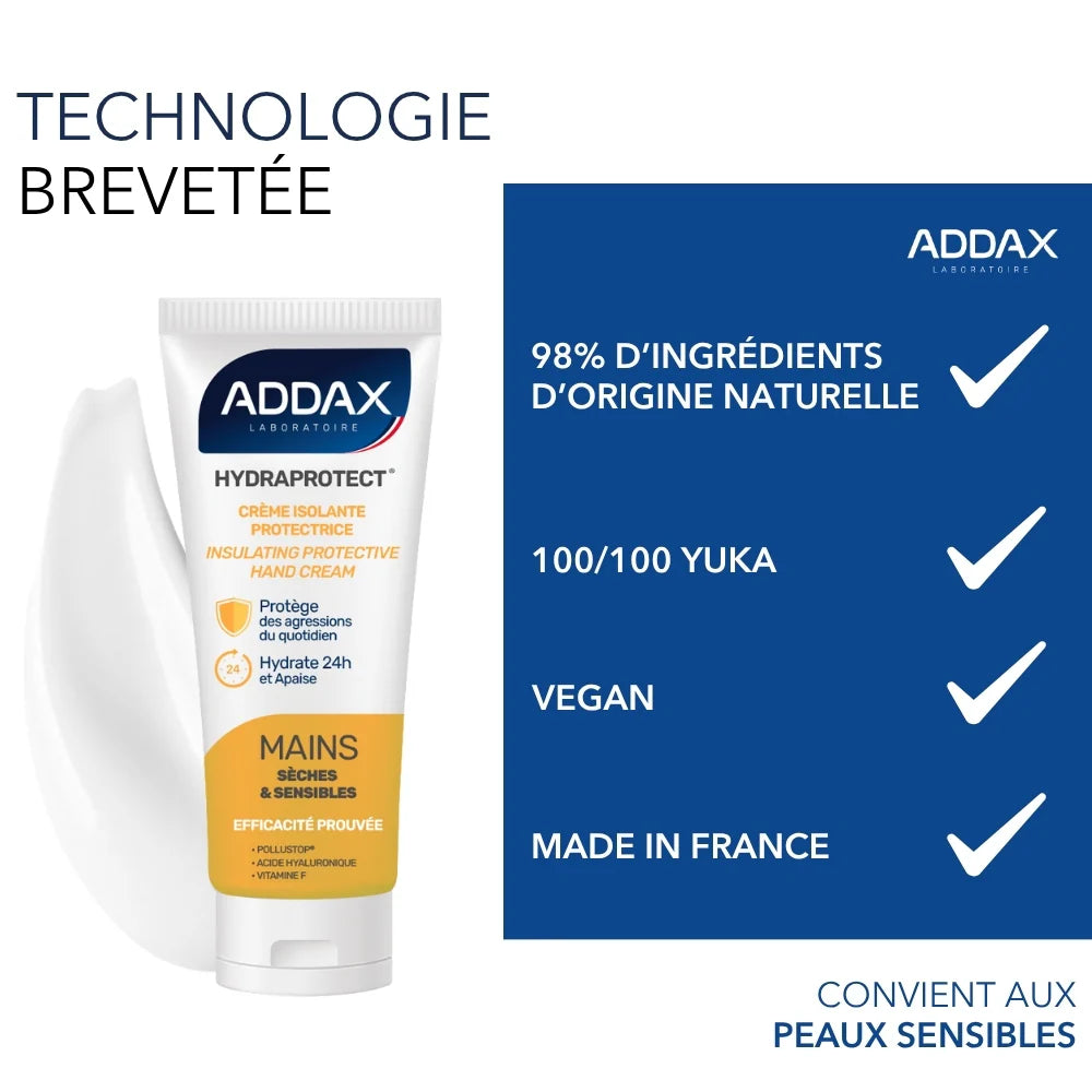 ✋🛡️ HYDRAPROTECT® – Crème Isolante Protectrice Mains (100 ml)