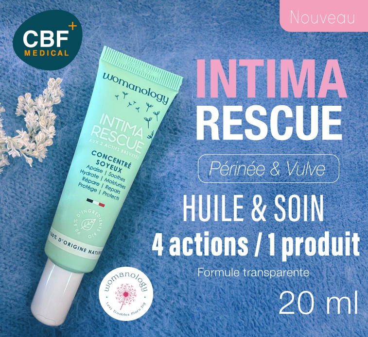 Intima rescue - Huile-soin 4-en-1 périnée et vulve - 20ml