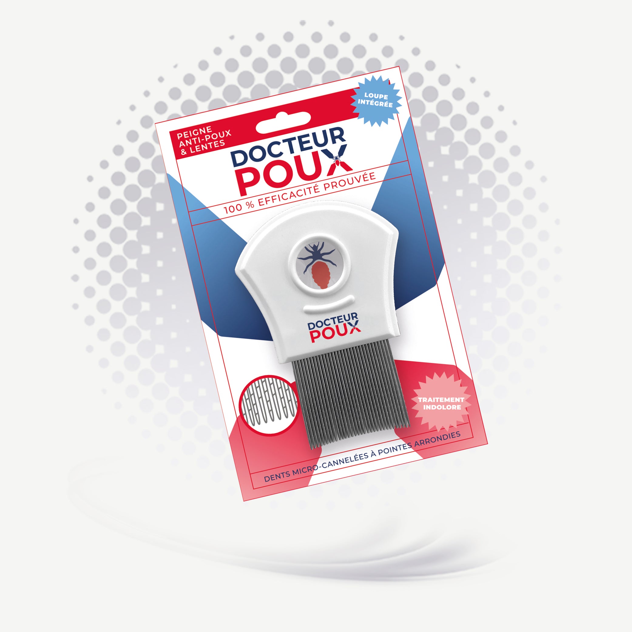 🪮 Peigne Précision anti-poux – Docteur Poux