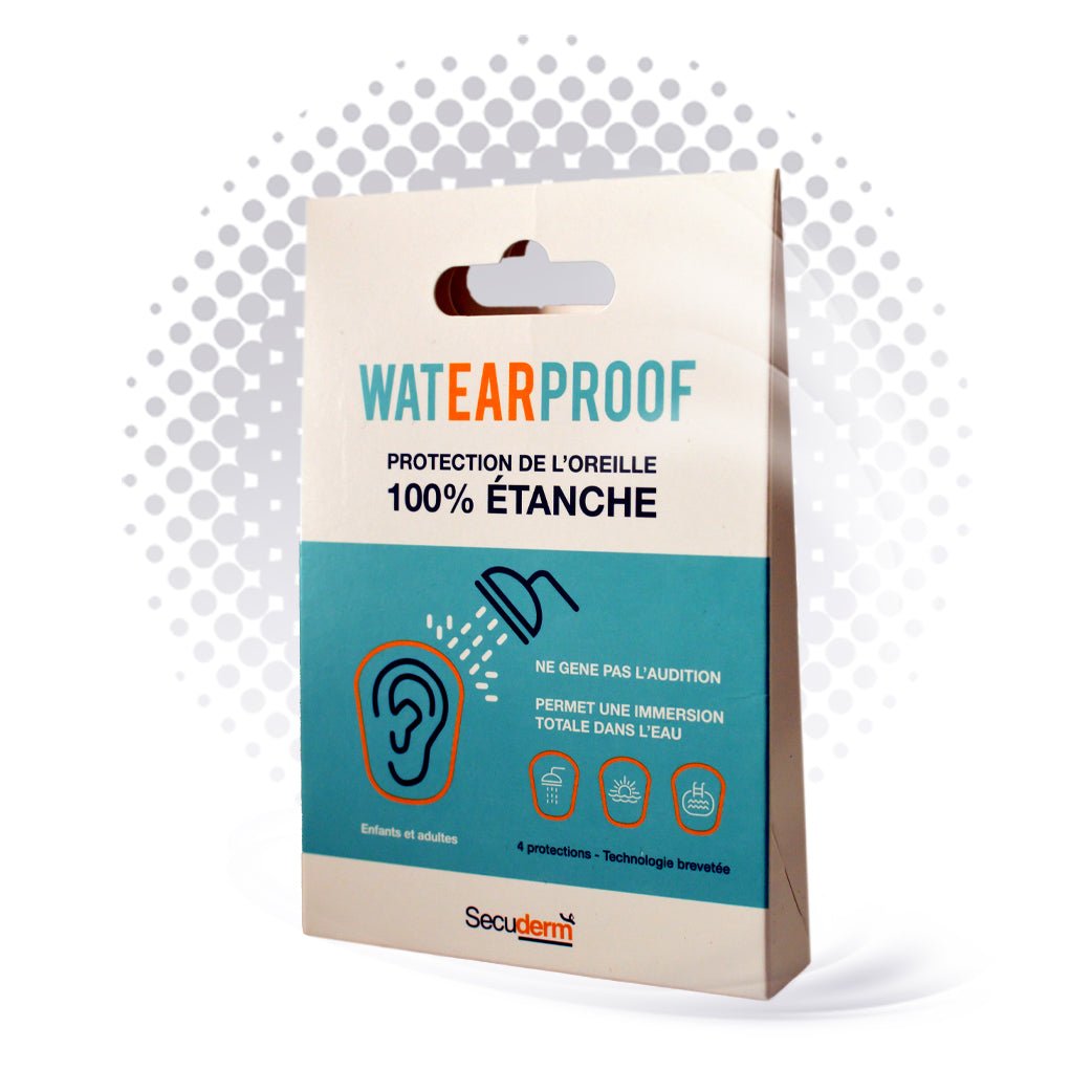 🌊 2 boîtes Waterproof 🐚 : Le pansement 100 % étanche pour protéger vos oreilles 👂 ! - CBF Medical