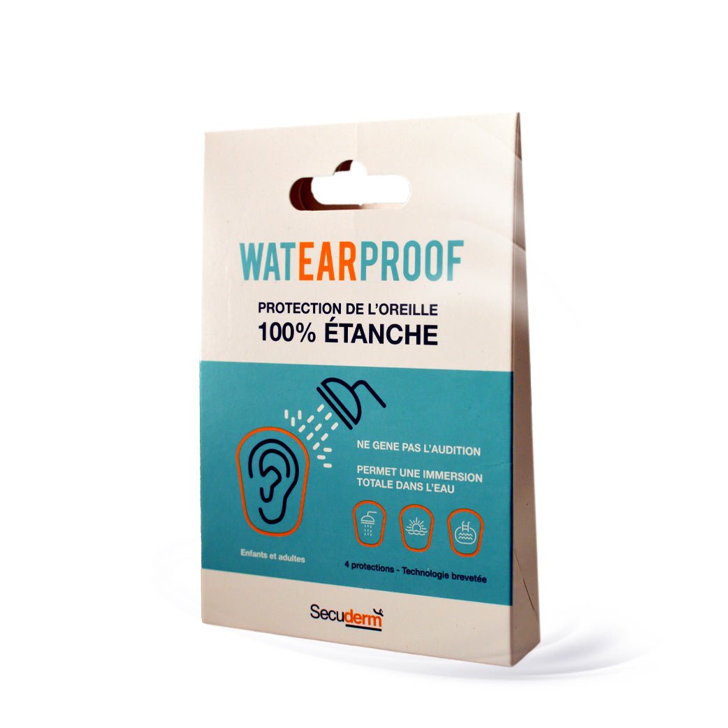 🌊 2 boîtes Waterproof 🐚 : Le pansement 100 % étanche pour protéger vos oreilles 👂 ! - CBF Medical