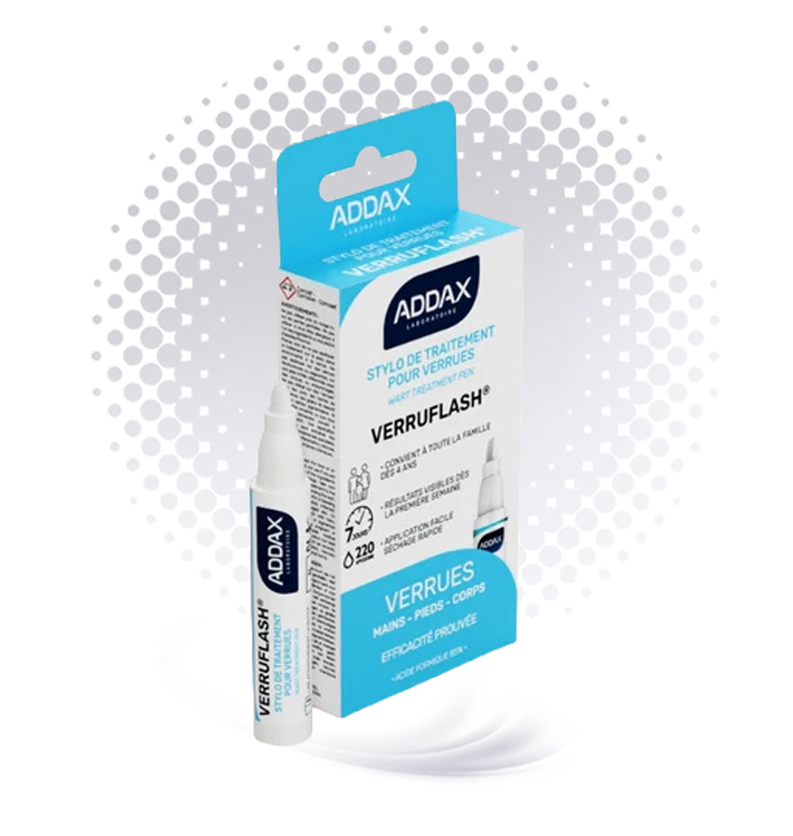 ✋🦶 VERRUFLASH® – Stylo de traitement des verrues mains, pieds et corps