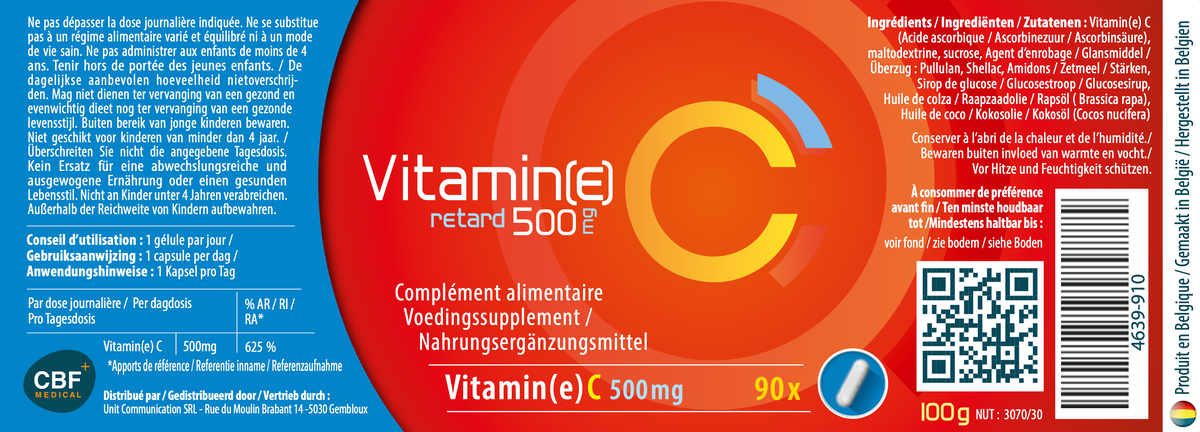 VITAMINE C - 90 tabletten
