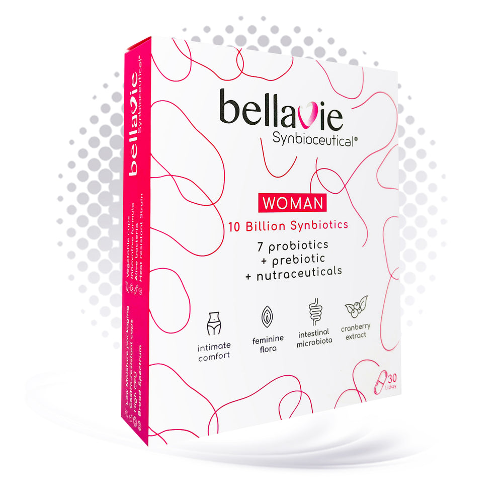 🌿 Bellavie - Woman 🌱 ✨ Prébiotiques + Probiotiques + Vitamines ✨ - 30 gélules 💊